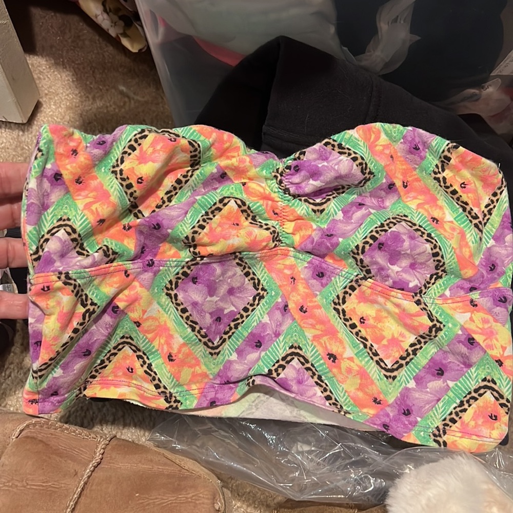 Crop shirt bandeau lot - Picture 2 of 13